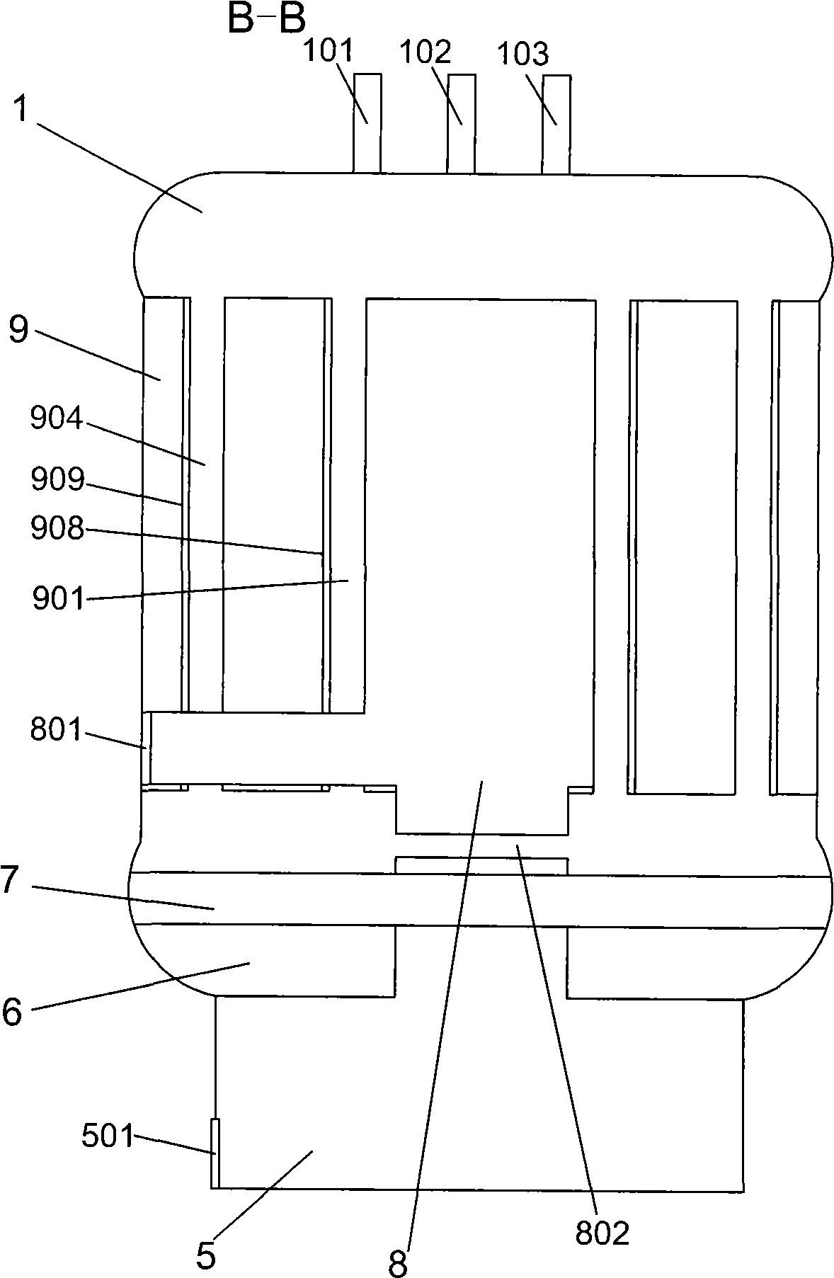 Dual purpose energy-saving boiler for hot water and steam