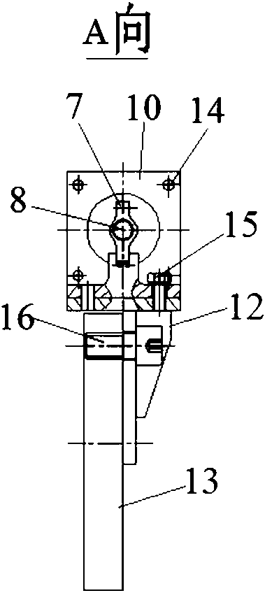 Testing device for measuring parachute opening characteristics of parachute model in high-speed wind tunnel