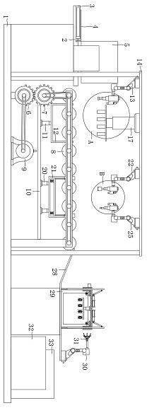 Production equipment with hole diameter detection function and for exhaust manifold interface flange