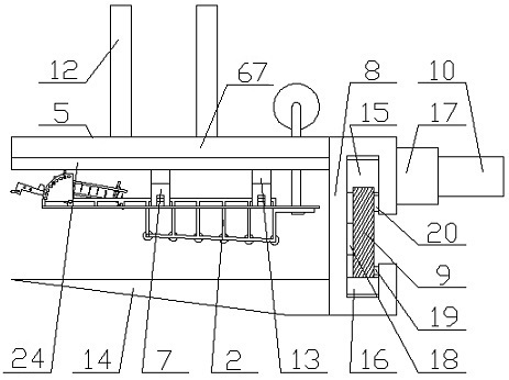 Unwinding feeding frame for glass fiber tape