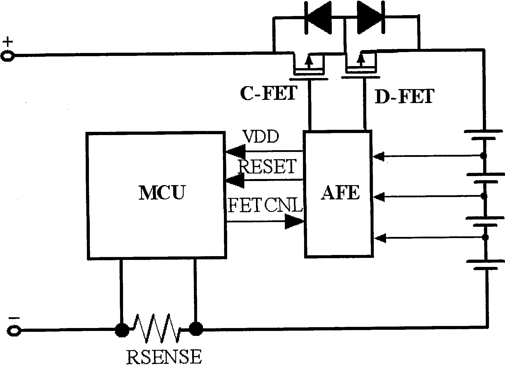 Battery pack protective circuit applying micro-electromechanical system (MEMS) switch