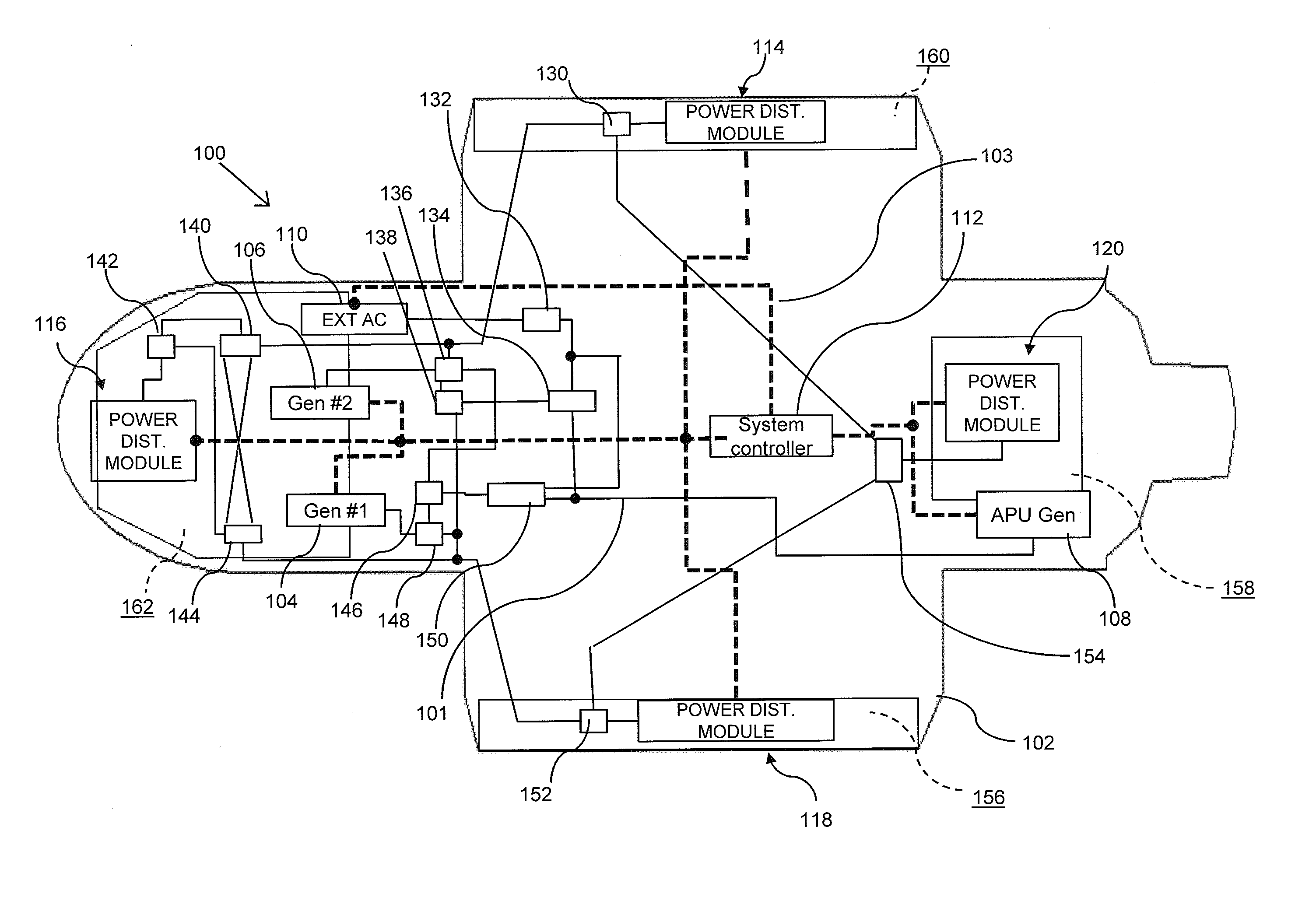 Electrical power distribution system