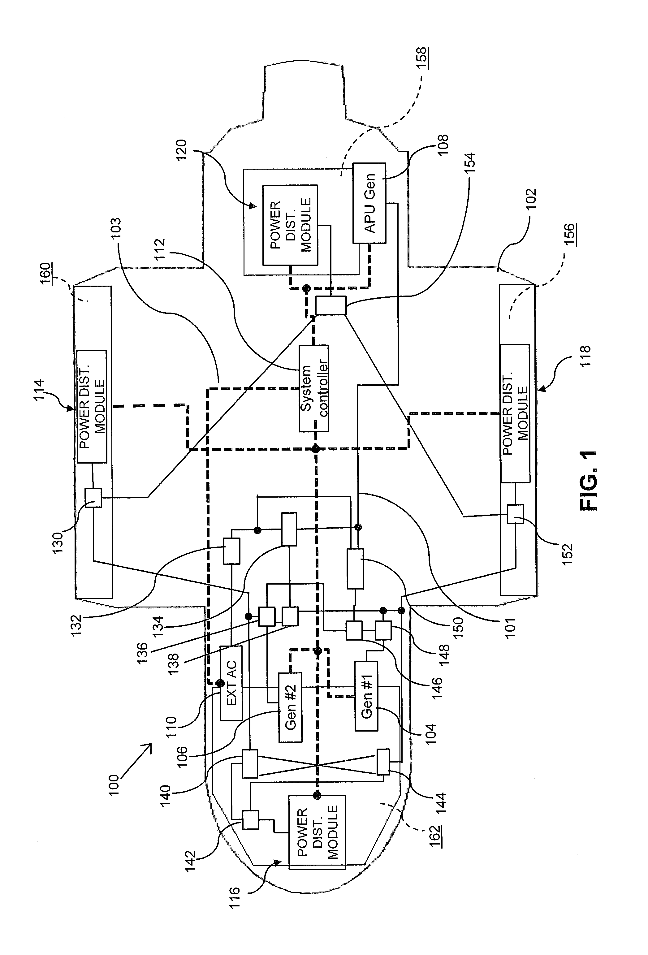 Electrical power distribution system