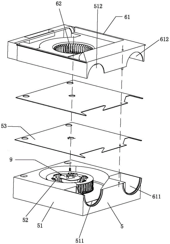 Total-heat fresh air exchanger capable of internally circulating to purify air