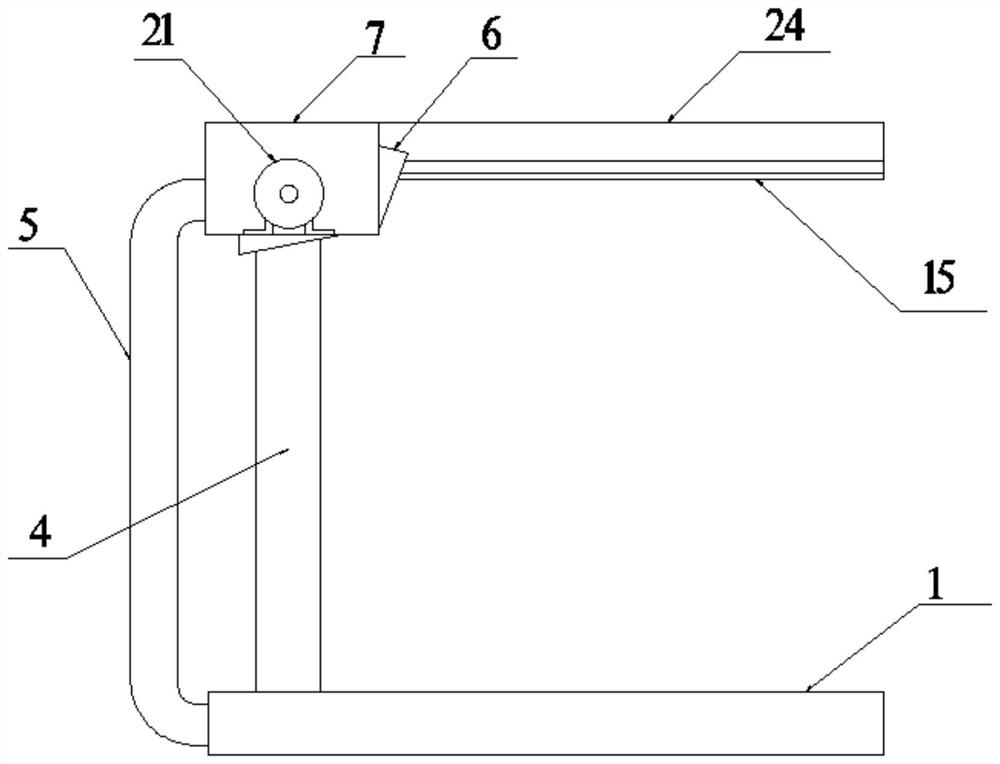 Intersection blocking type traffic light automatic switching device controlled by 5G signals