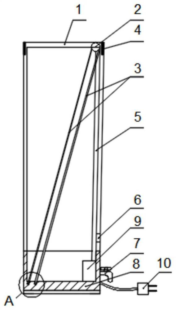 Heat insulation device for outdoor window