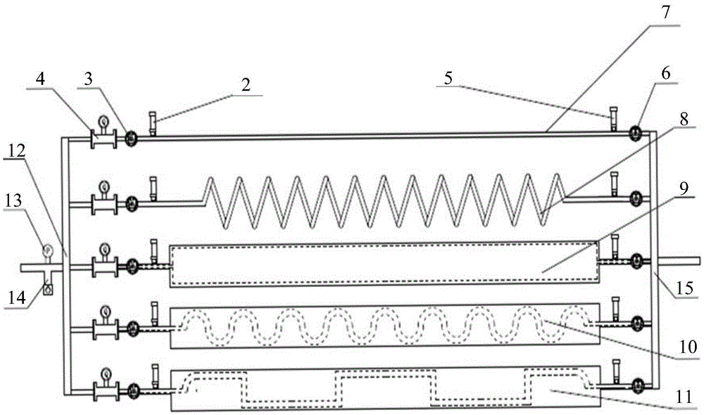 Fracturing fluid friction resistance testing device and method