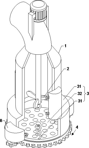 Energy-saving axial flow pump