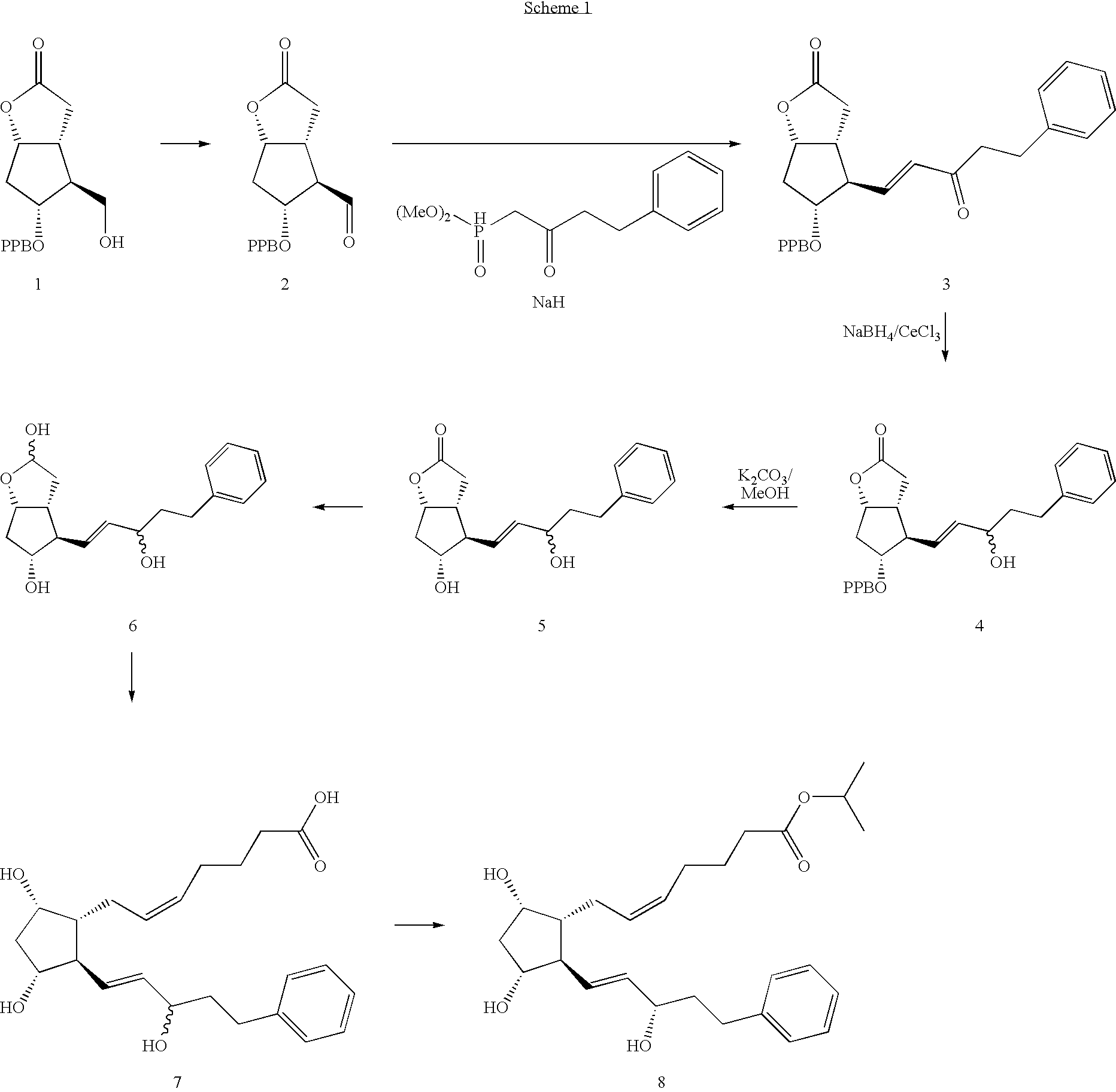 Process for the production of prostaglandins and prostaglandin analogs