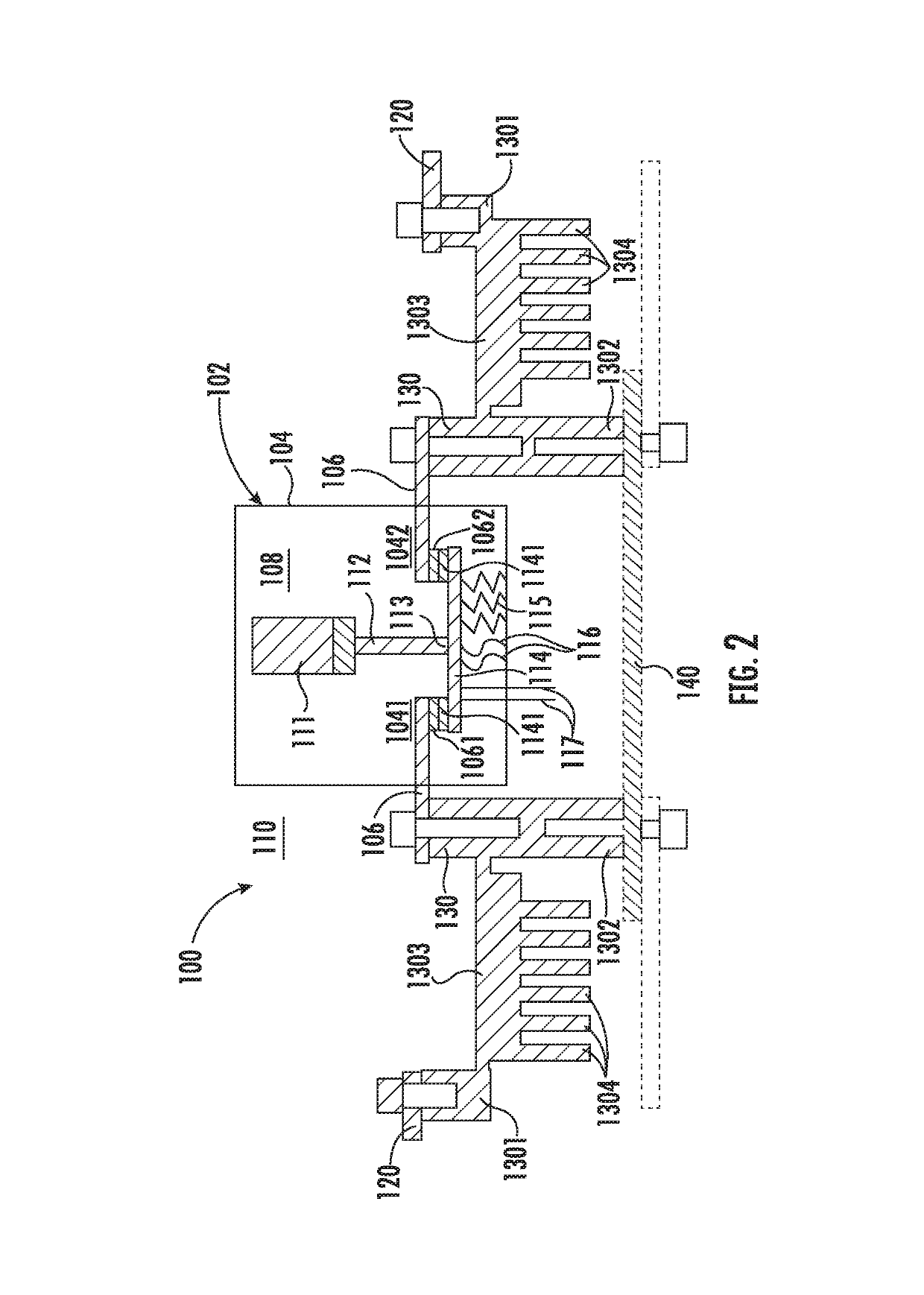 Integrated contactor mounting post