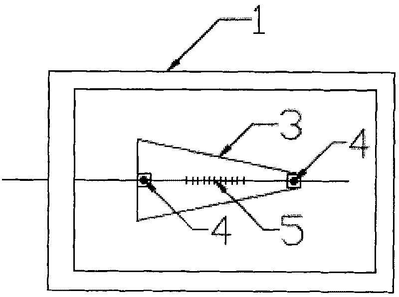 Cantilever beam type optical fibre grating accelerometer