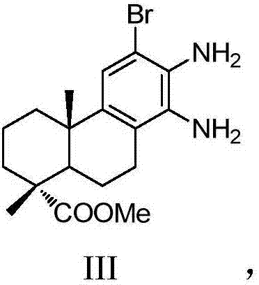 Dehydroabietic acid benzimidazole derivatives with antitumor activity as well as preparation method and application of dehydroabietic acid benzimidazole derivatives