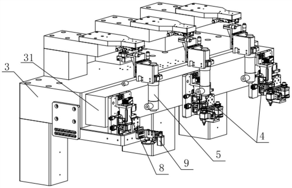 Multi-chip intelligent mounting equipment and using method thereof