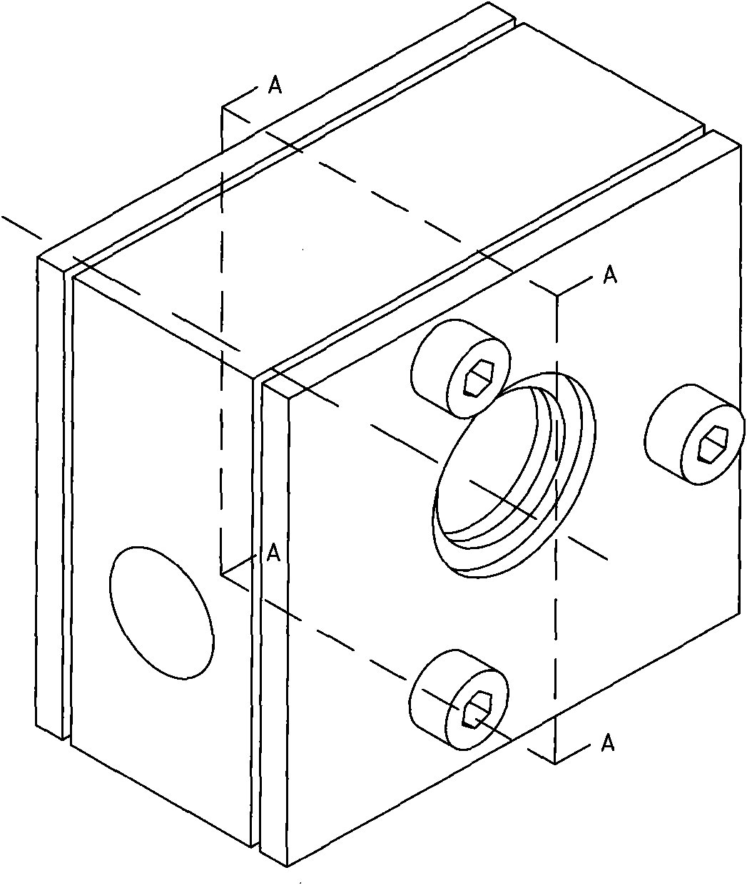 Flowing cell with high flow