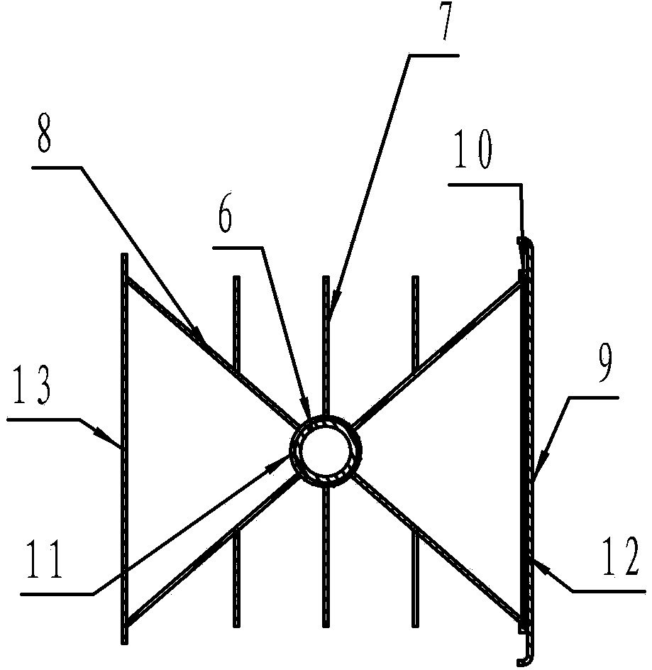 Radiative-convective copper-aluminum compound radiator