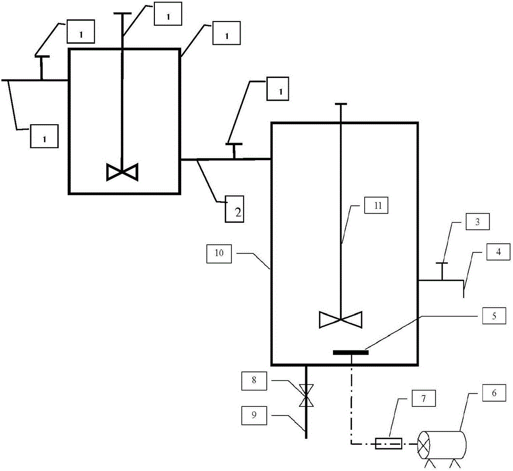 Method for improving biological treatment efficiency of waste water containing triclocarban pollutants