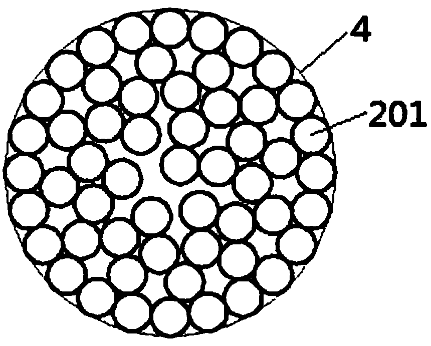 Cooling holder rod and cigarette incombustible in heating