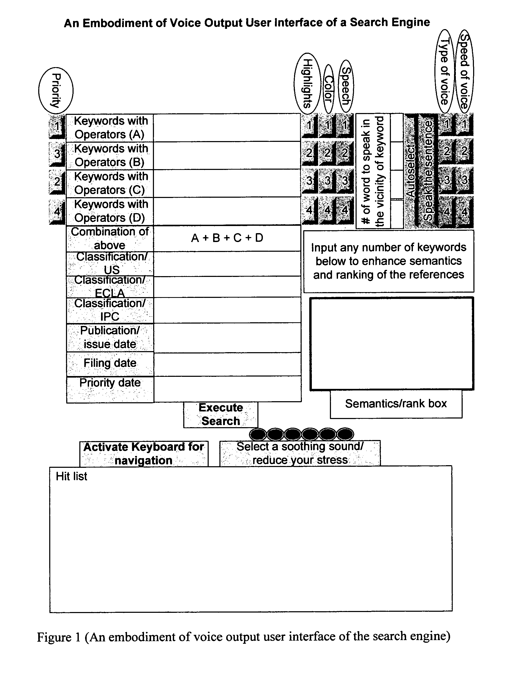 Advanced Text to Speech Patent Search Engine