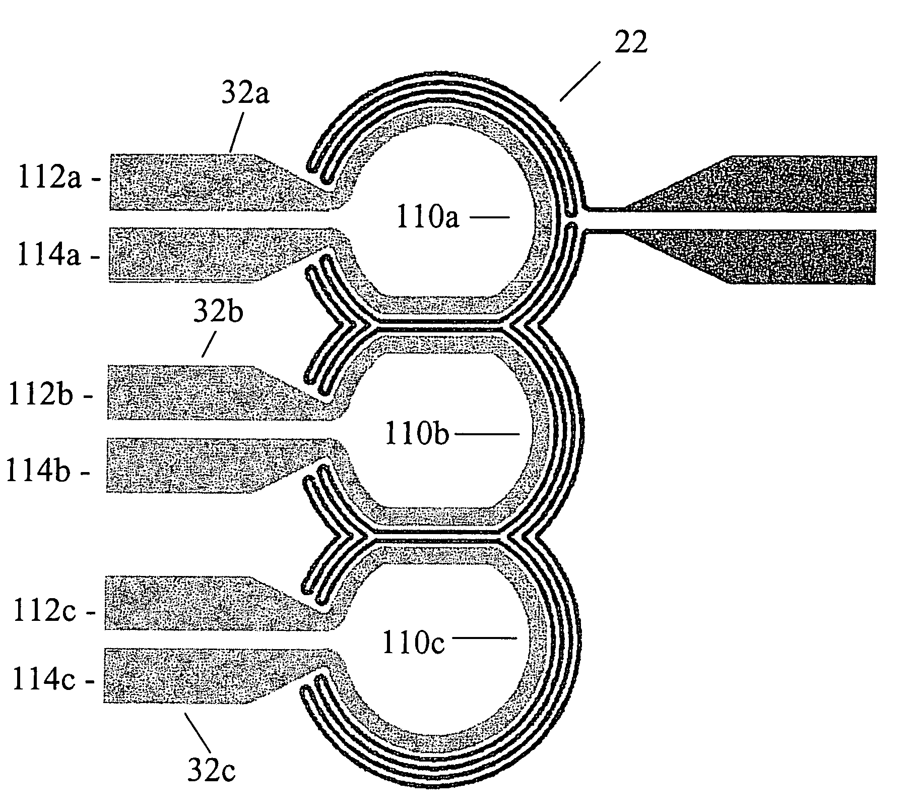 Coupled optical waveguide resonators with heaters for thermo-optic control of wavelength and compound filter shape