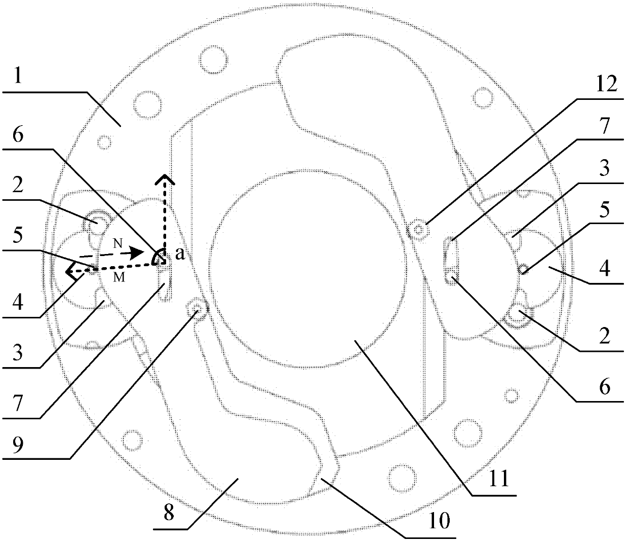 Self-locking type shutter device with high impact resistance