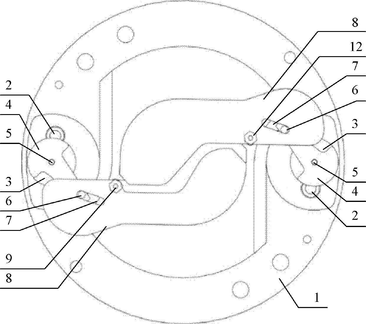 Self-locking type shutter device with high impact resistance