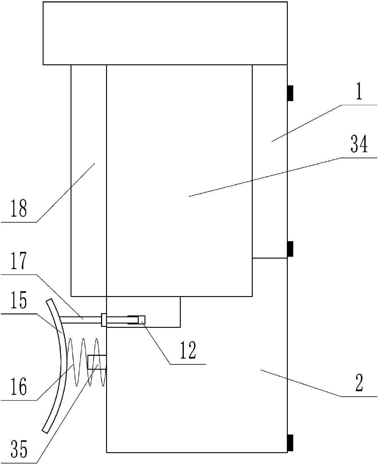 Sterile automatic liquid dipping device for cotton swab