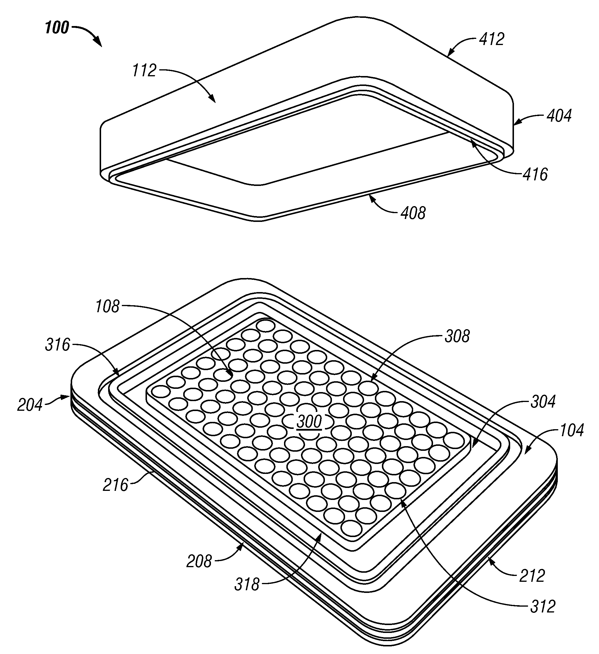 Laboratory plate thermal vault