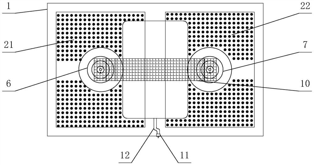 High-frequency vibration blackboard eraser and controlling method thereof