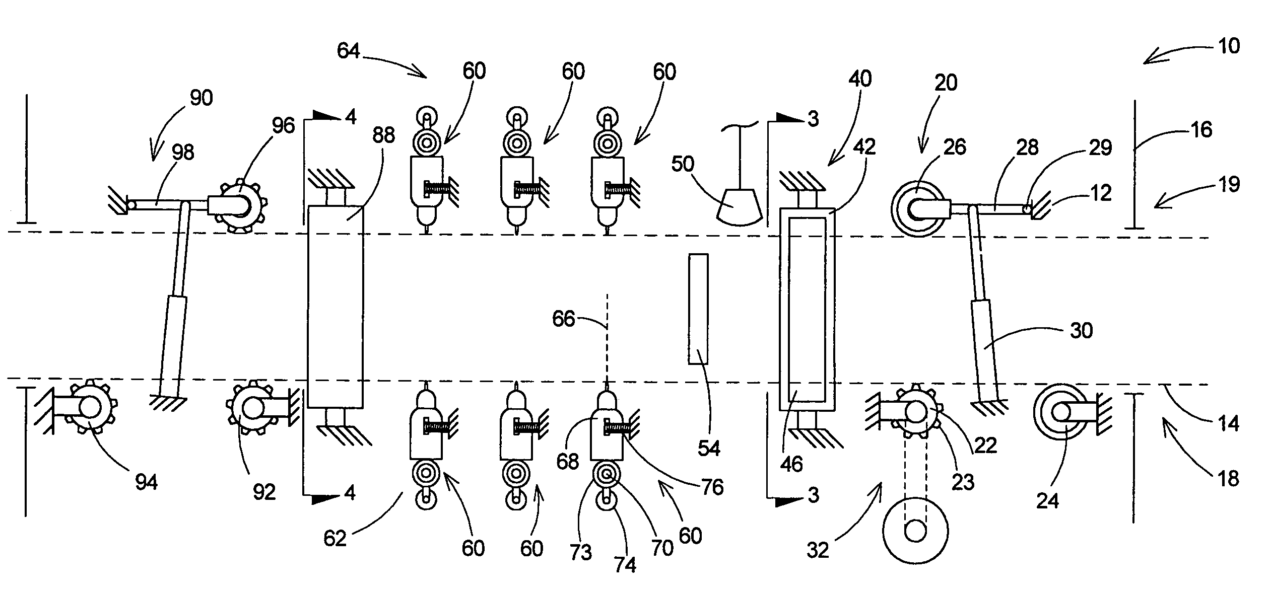 Automated multiple point fastener driving system