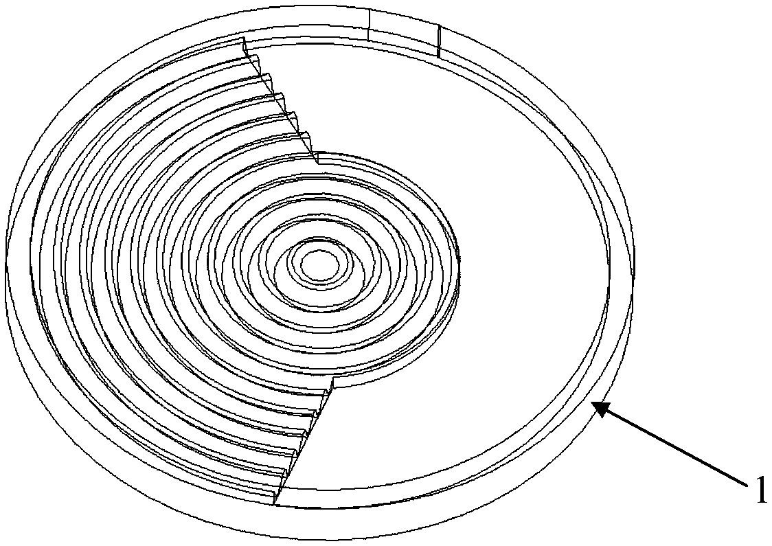 Fresnel lens, camera light-filling device and mobile terminal