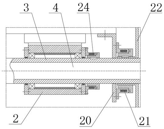 Radial telescopic wheel mechanism capable of adapting to stair steps with different heights