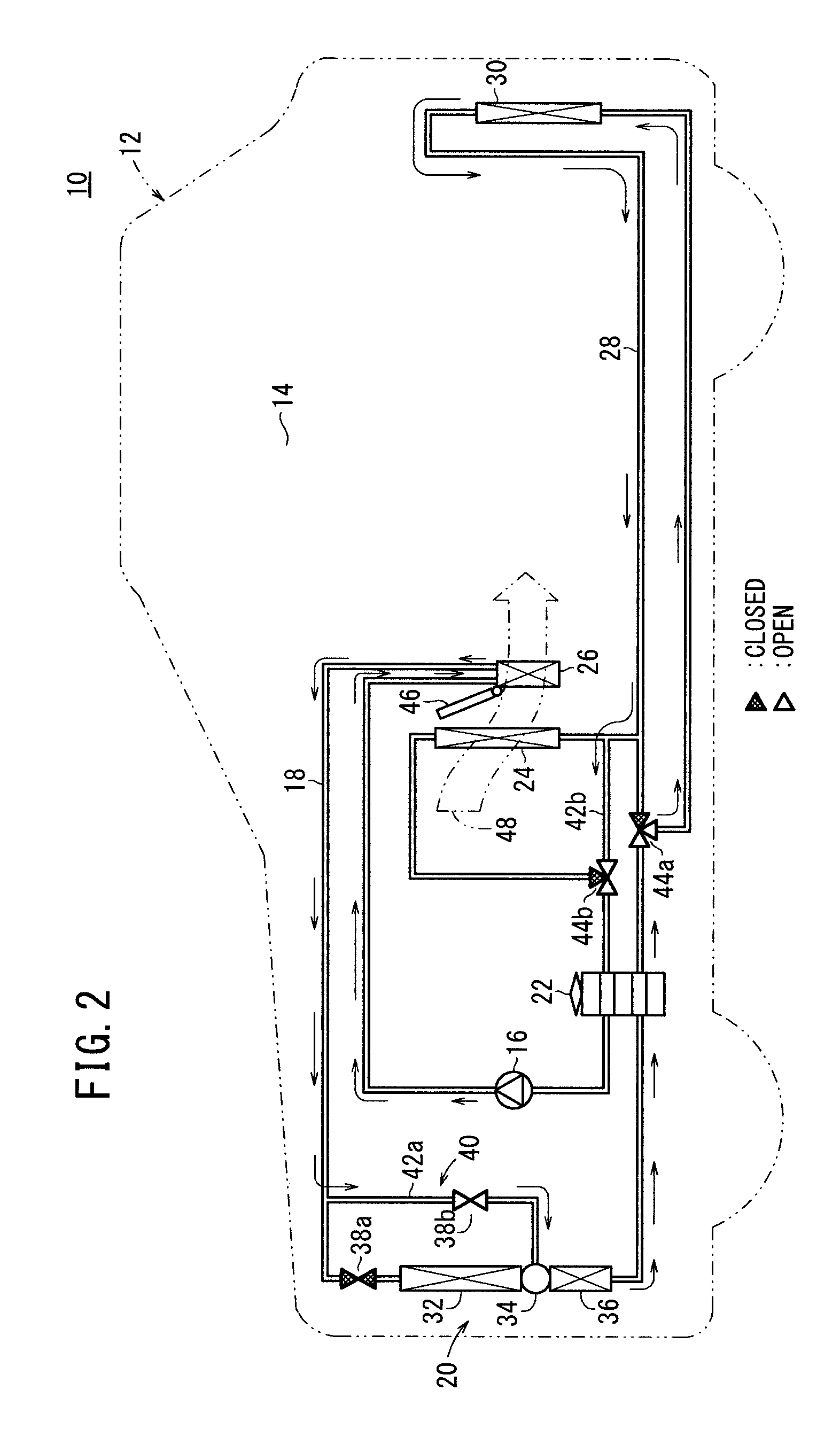 Air conditioning system for vehicle