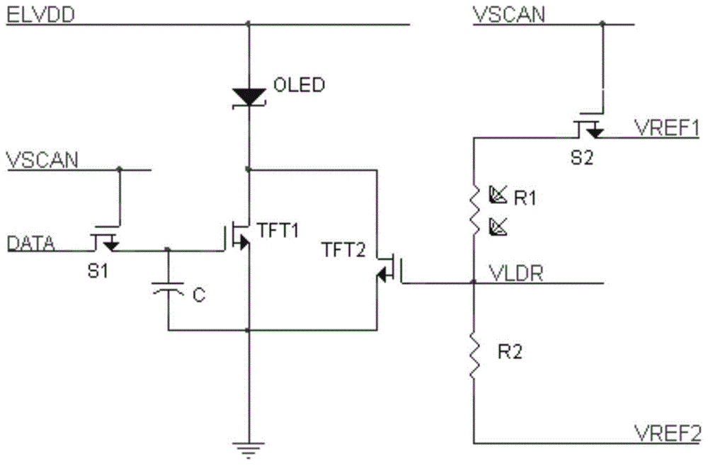 OLED pixel circuit and display device thereof