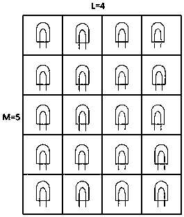 Method for controlling on-off of background lamps based on regional use degrees and mobile terminal