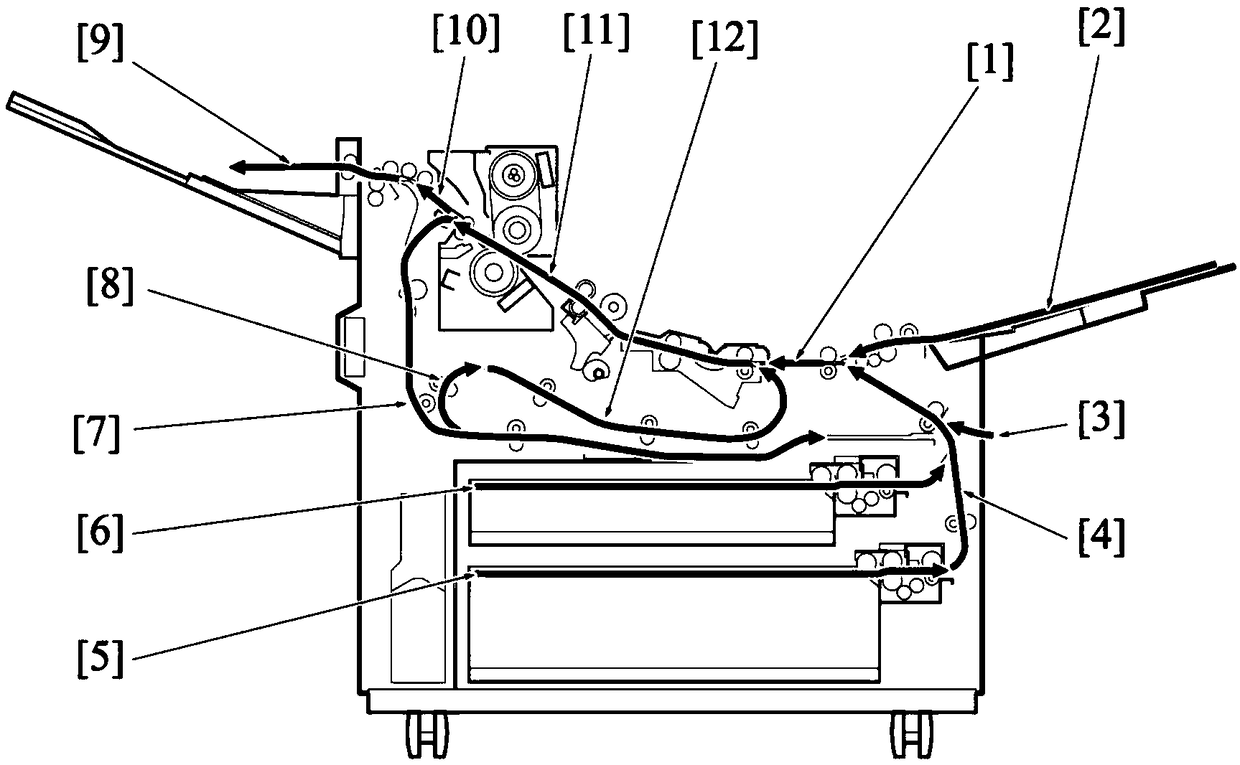 Two-color digital printing device and method