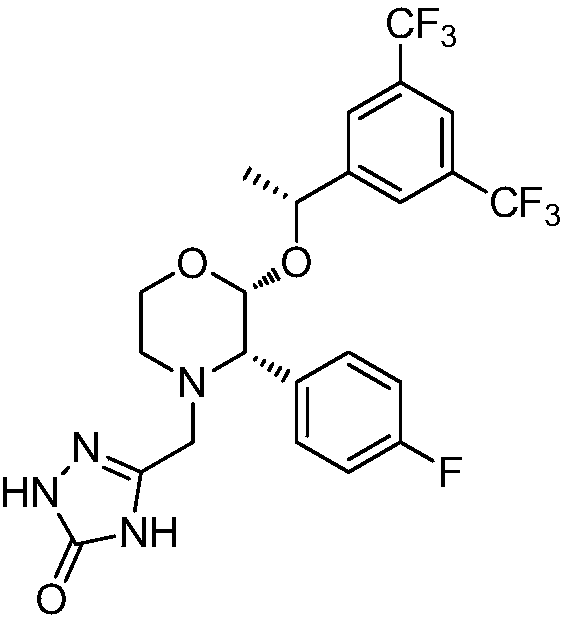 Refining preparation process of high-purity aprepitant