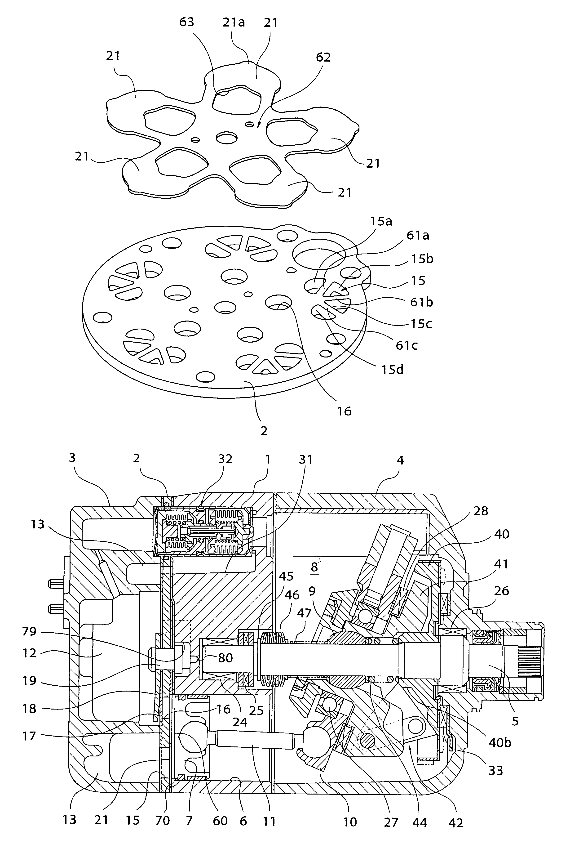 Reciprocating refrigerant compressor