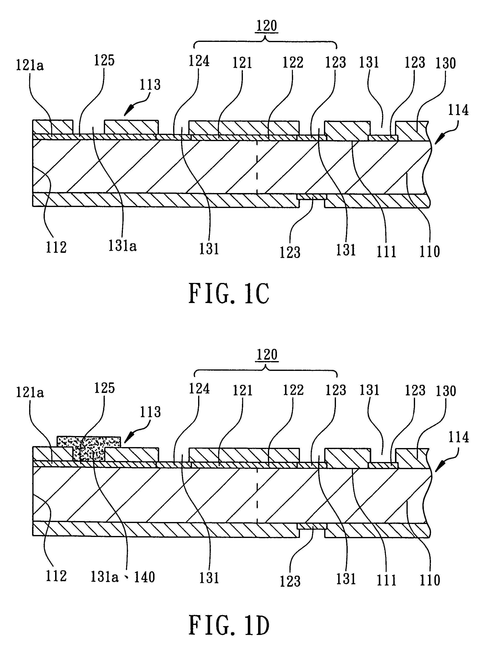 Method and structure for prevention leakage of substrate strip