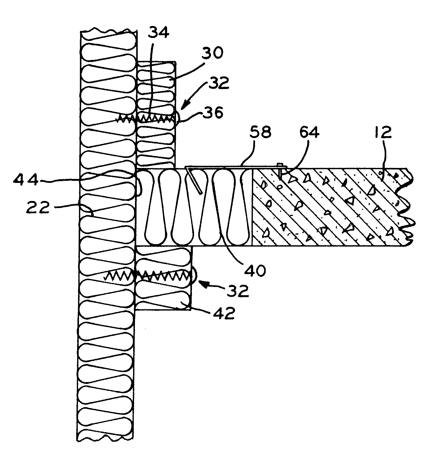 Methods and apparatuses for positioning and securing safing insulation