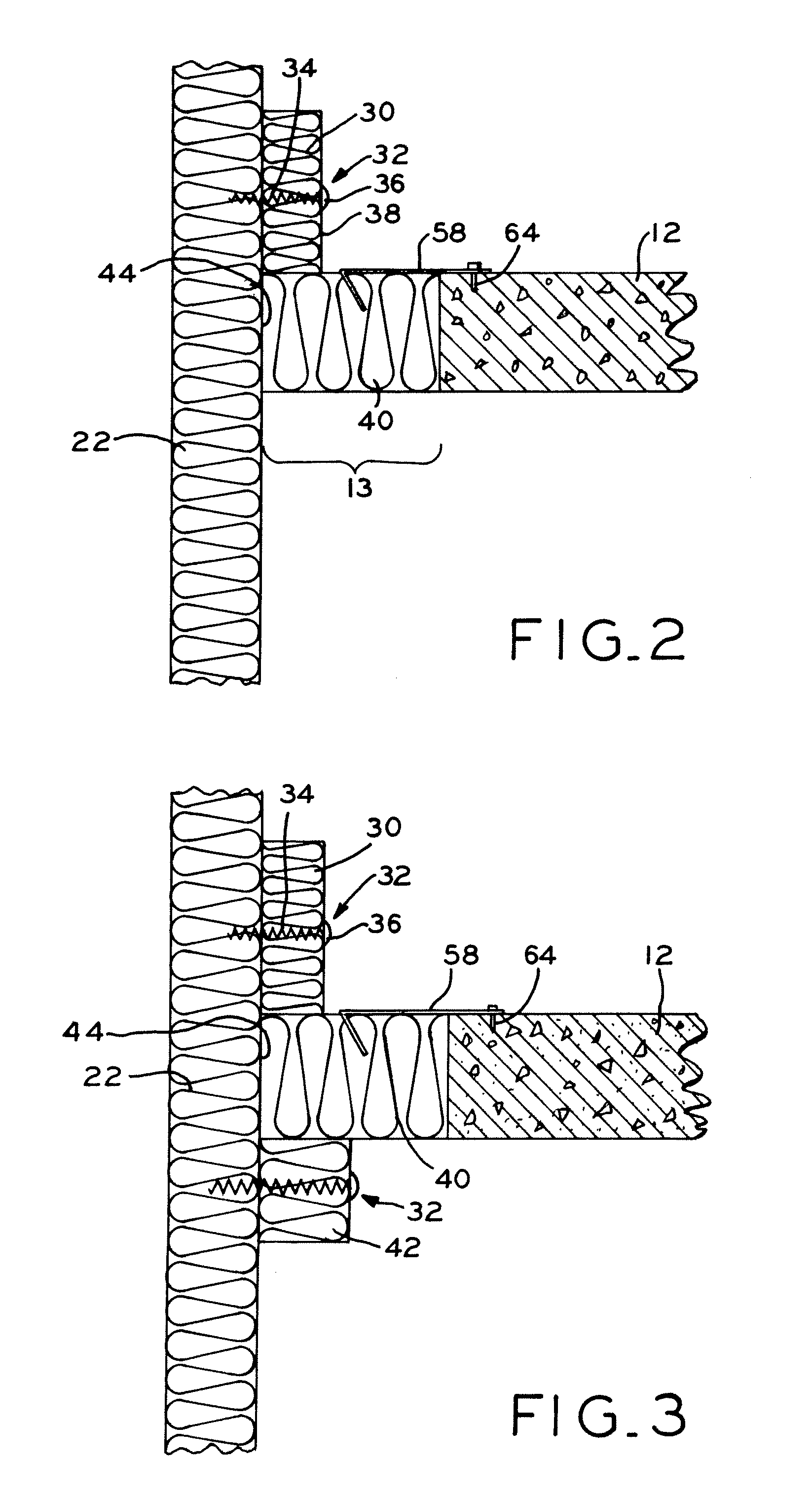 Methods and apparatuses for positioning and securing safing insulation