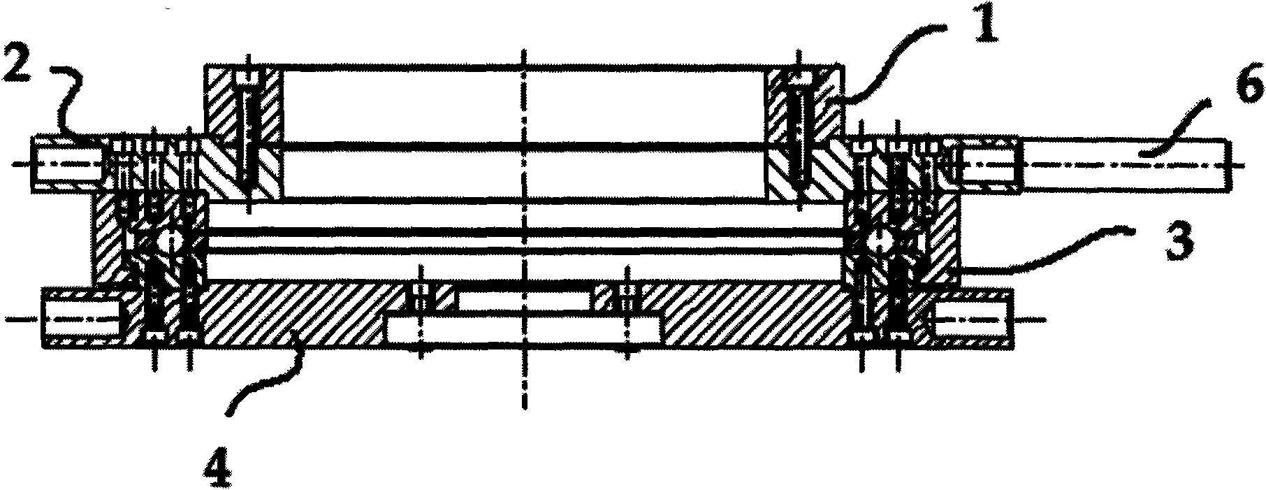 Installation tool and installation method for rudderstock hydraulic nut of supertanker