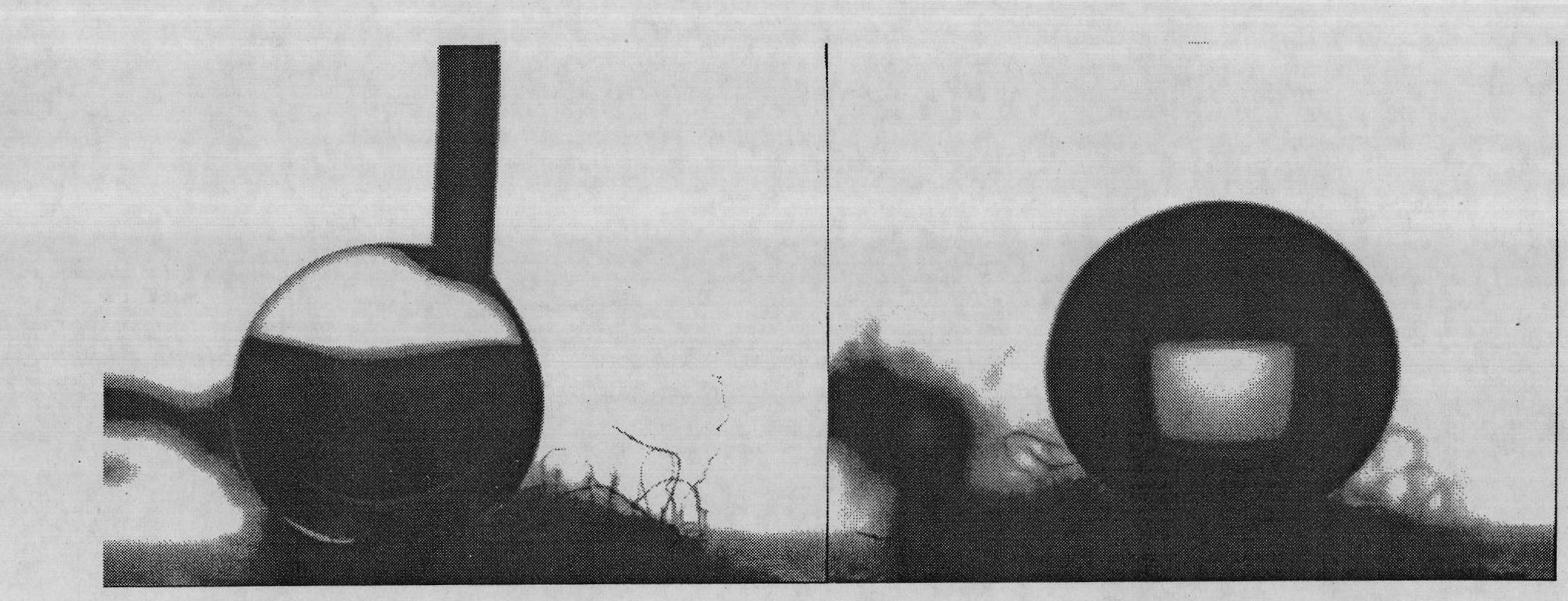 Simple and easy preparation method for super-hydrophobic fiber and textile and application thereof