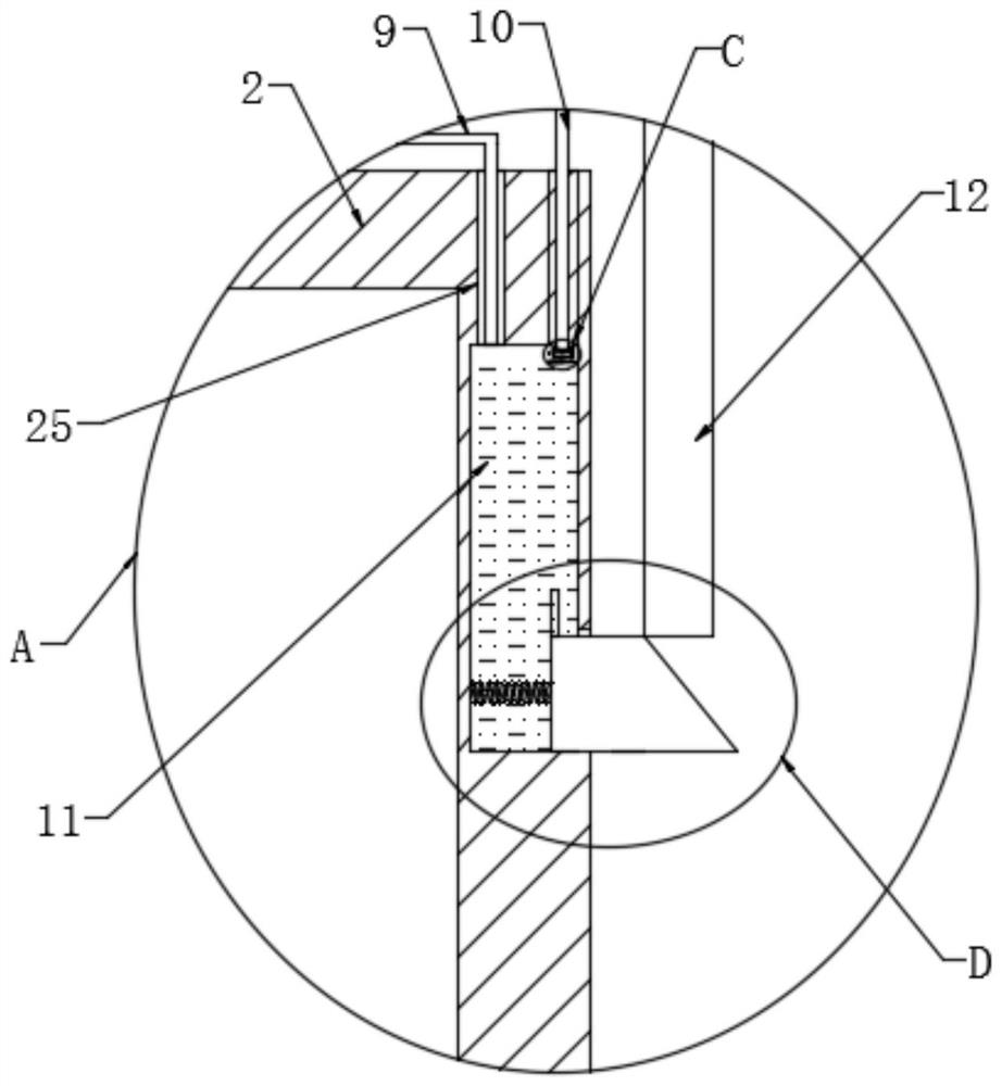 Water-cooled shock absorbers for automobiles