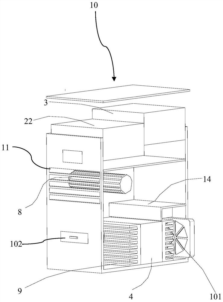 A kind of portable outdoor air conditioner and control method thereof