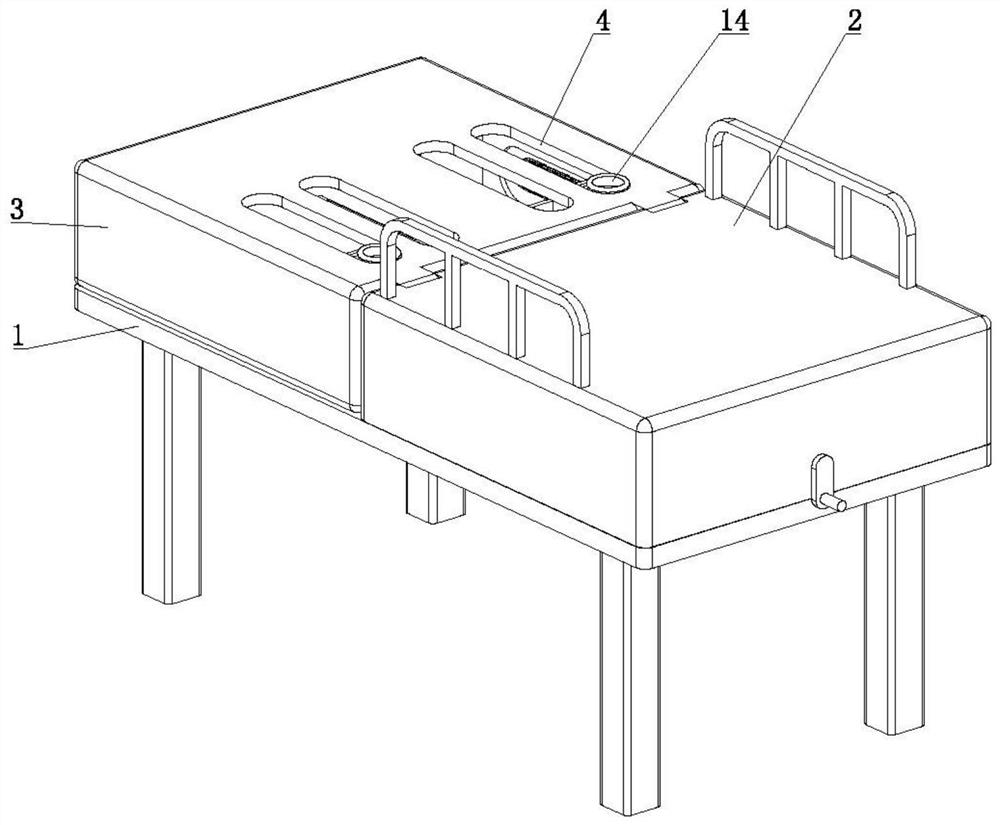 Back knocking device for postoperative nursing of thoracic surgery