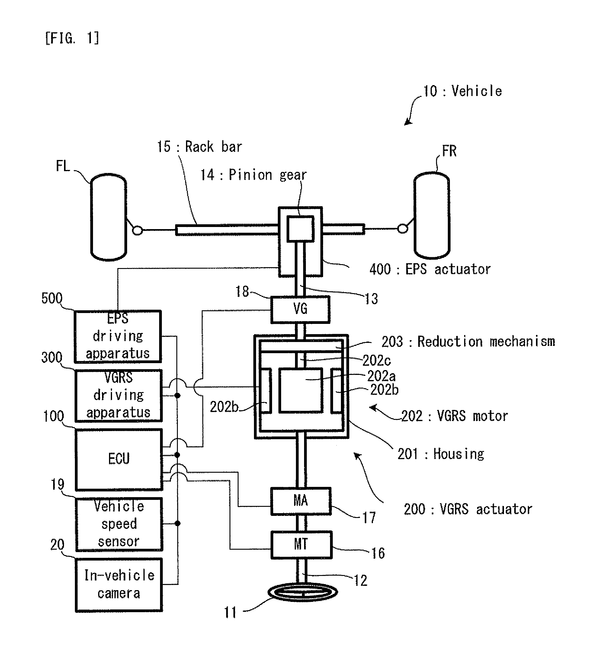 Driving support apparatus of vehicle