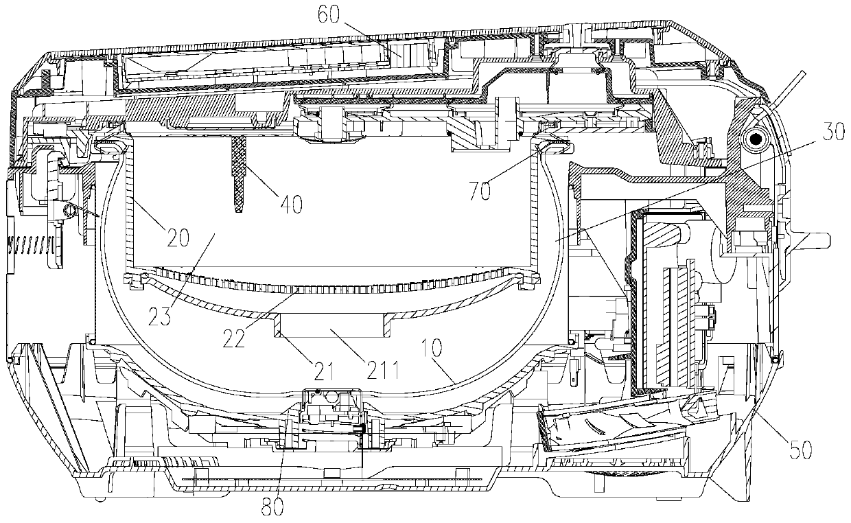 Control method of electric cooker