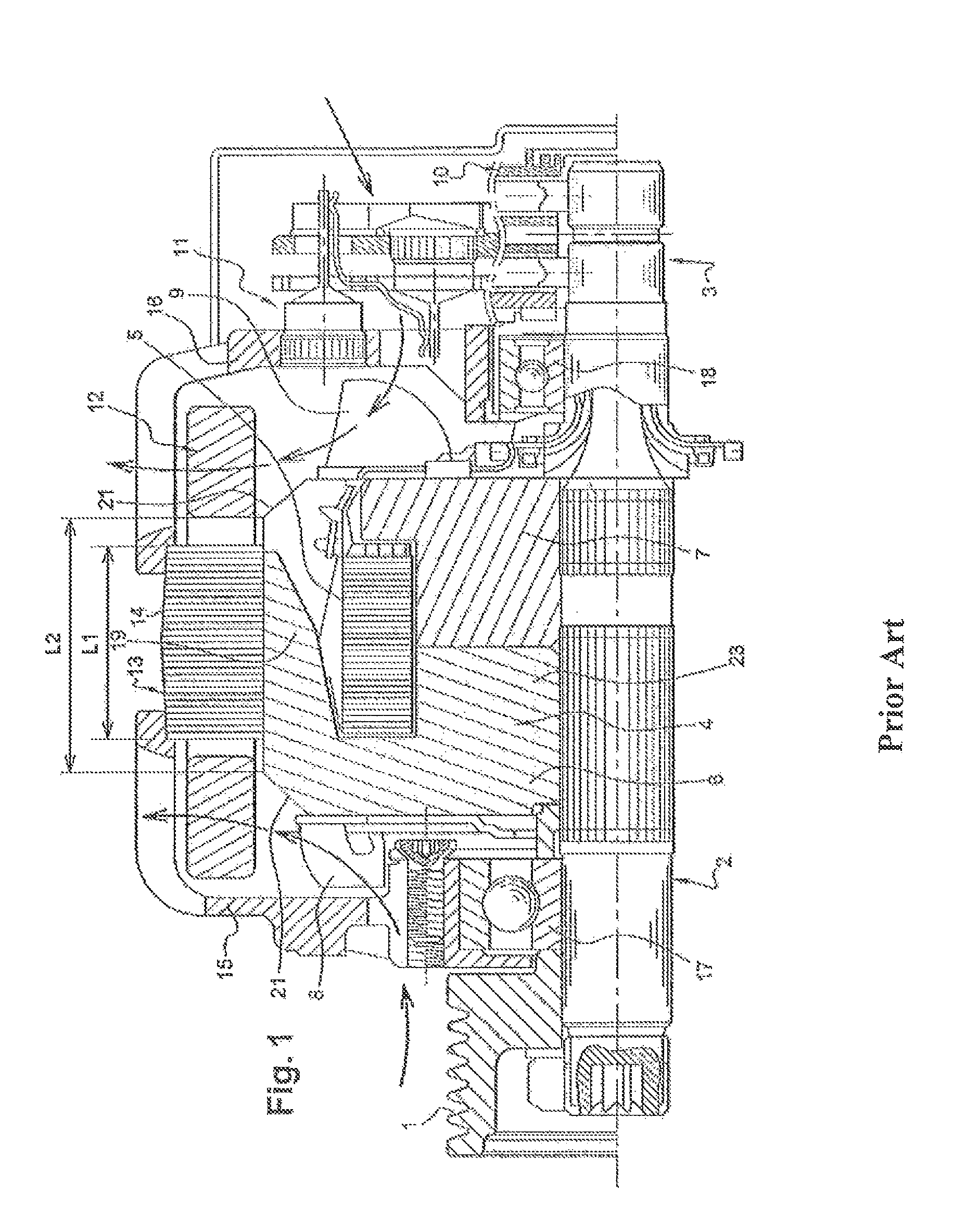 Polyphase stator for internally ventilated rotating electrical machine, and rotating electrical machine comprising such stator