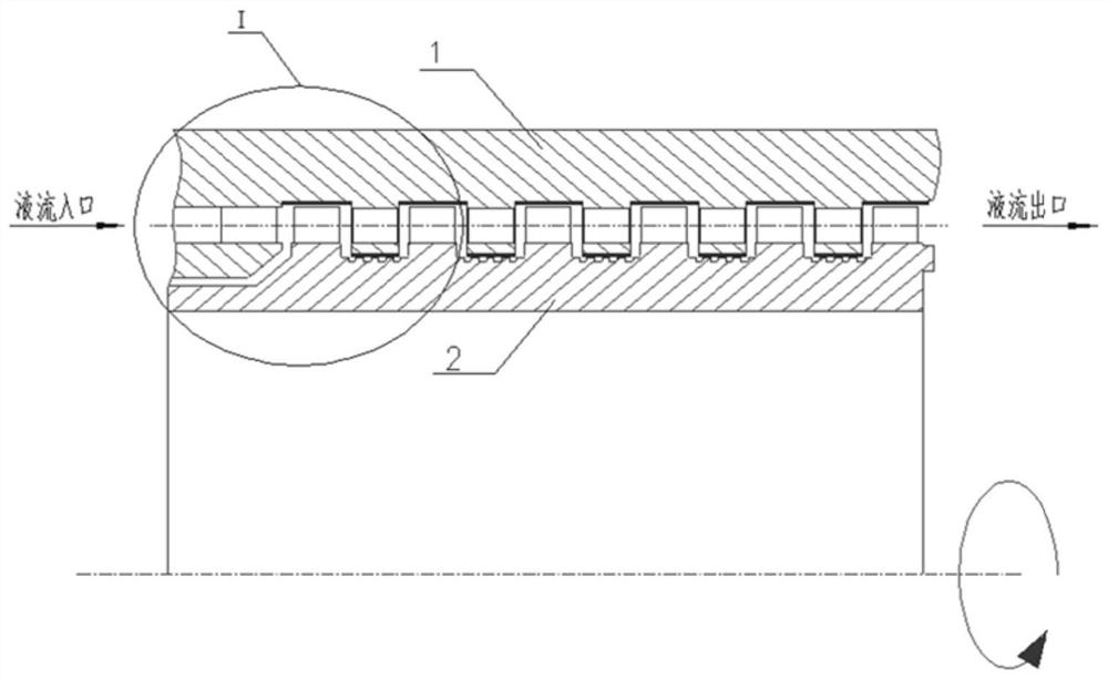 Design method of high-pressure-ratio multistage axial-flow type hydraulic turbine