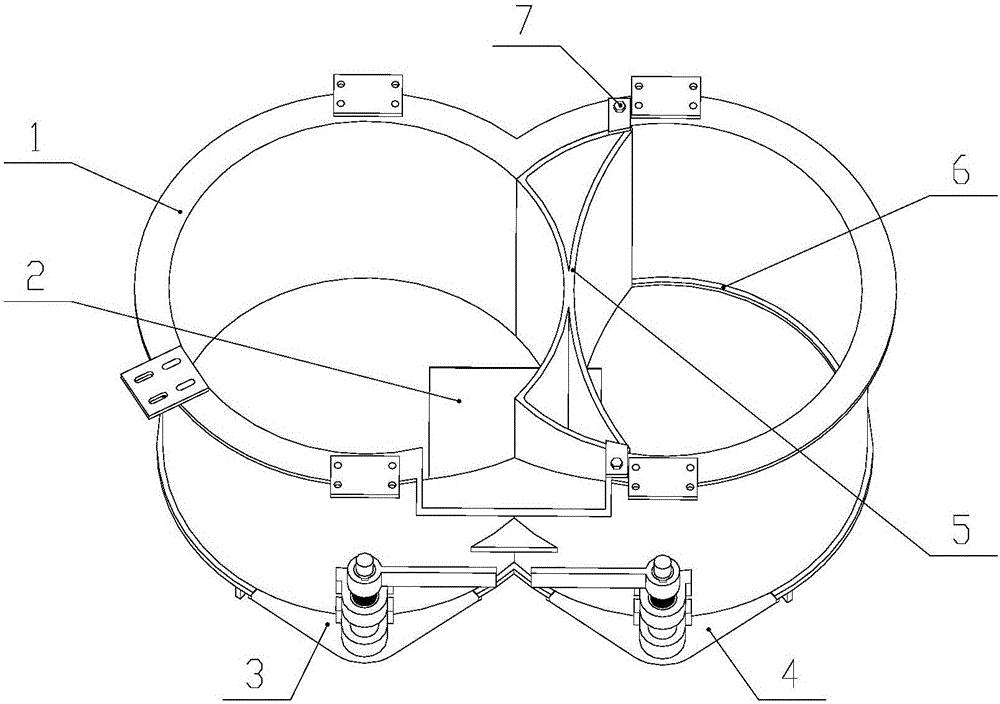 Vertical variable-volume mixing barrel